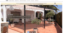 Desktop Screenshot of luxetoldo.com